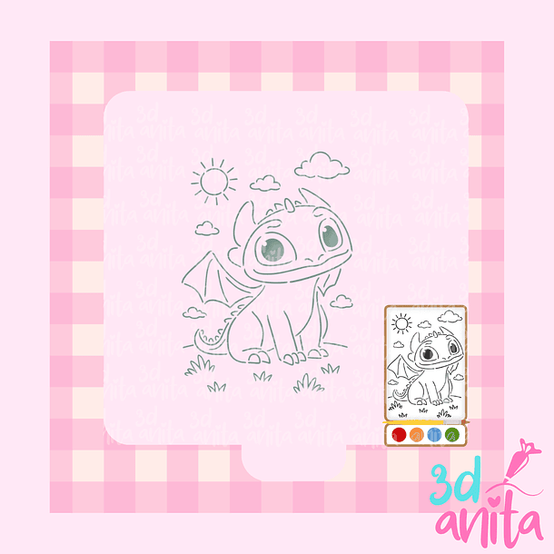 Stencil como entrenar a tu dragon  1