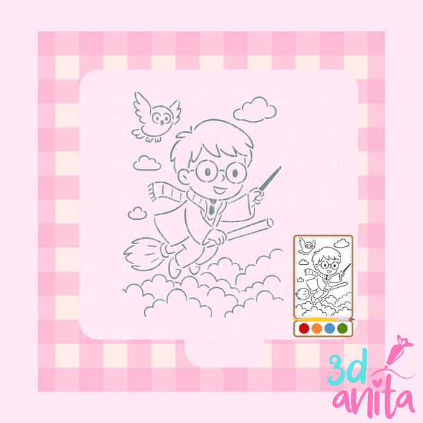 Stencil harry potter   1