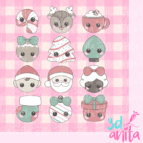 Set mini navidad 