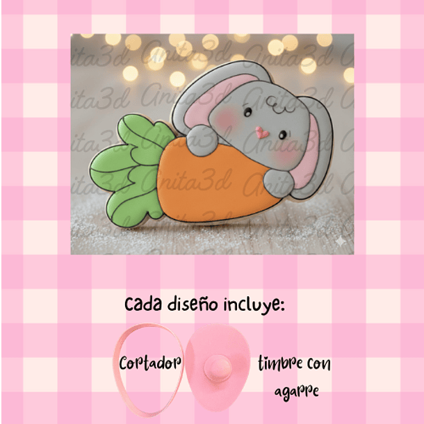 Conejito zanahoria  1065  2