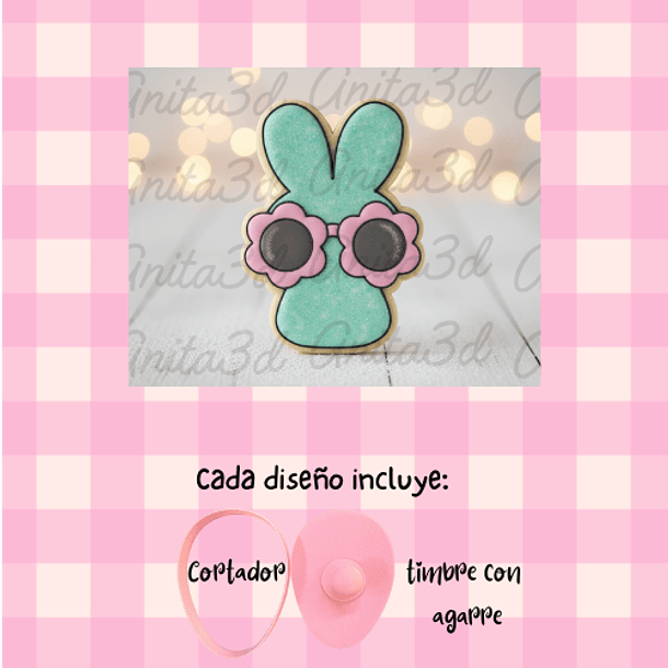 conejito con lentes de flor 1080  2
