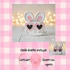 conejito con lentes corazón 1072  1