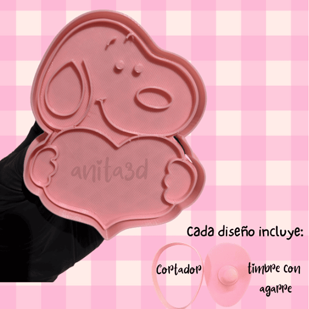 snoopy corazon  