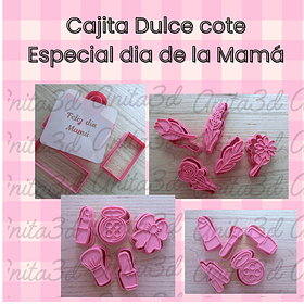 Cajita dulce cote especial Día de la Mamá