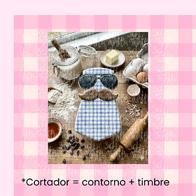 Corbata con lentes  