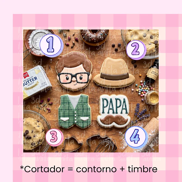 set dia de papa.  