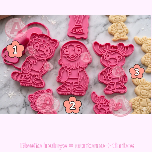 Mascotas del mudial 