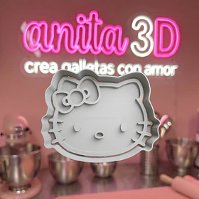 Cabeza hello kitty 