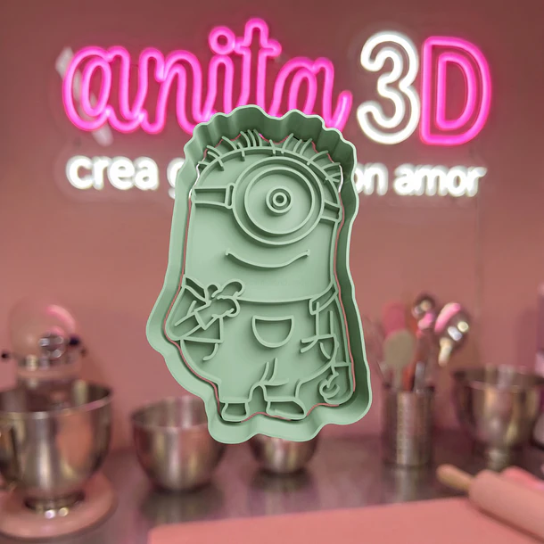 Cortador de Galleta Minion Stuart 1