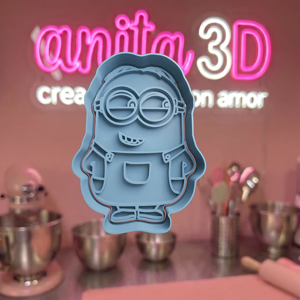 Cortador de galleta Minion Dave 1