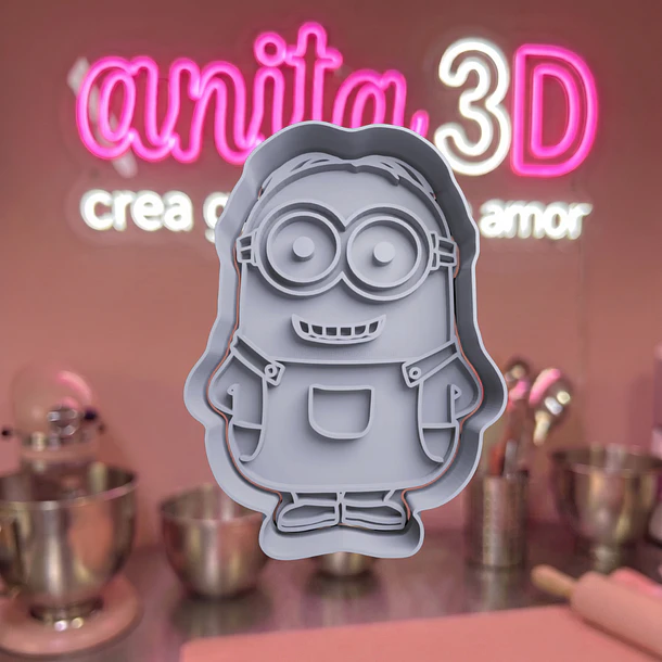 Cortador de galleta Minion Tom 1
