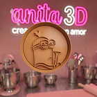 Cortador de Galleta Minion Kevin 1
