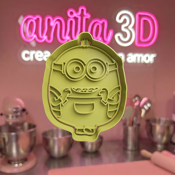 Cortador de galleta de Minion Otto 1