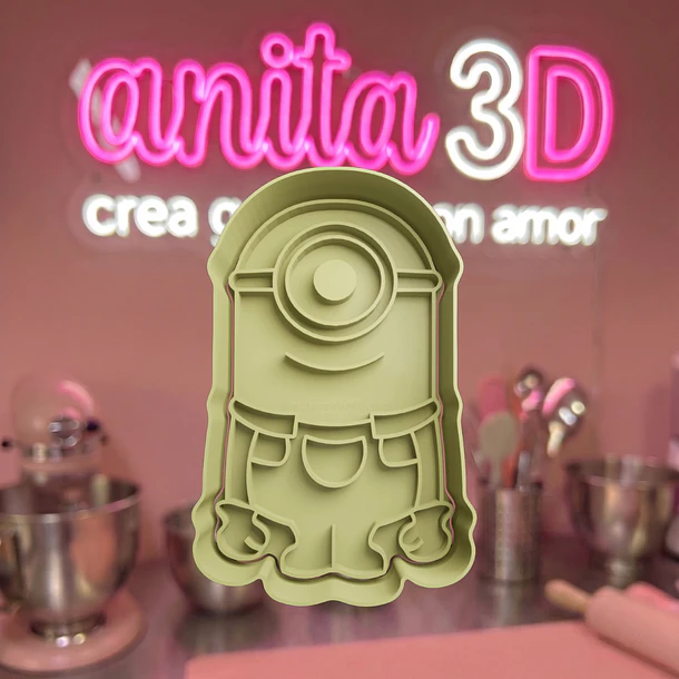 Cortador de galleta de Minion Stuart 1