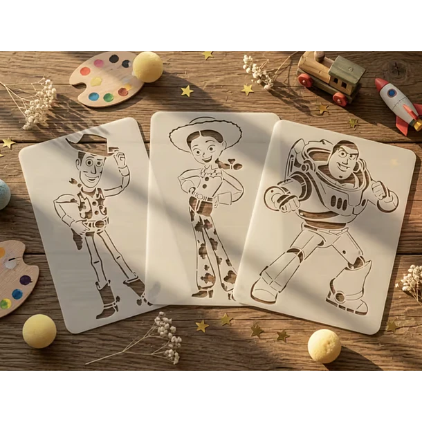 Stencil toy story cuerpo entero   