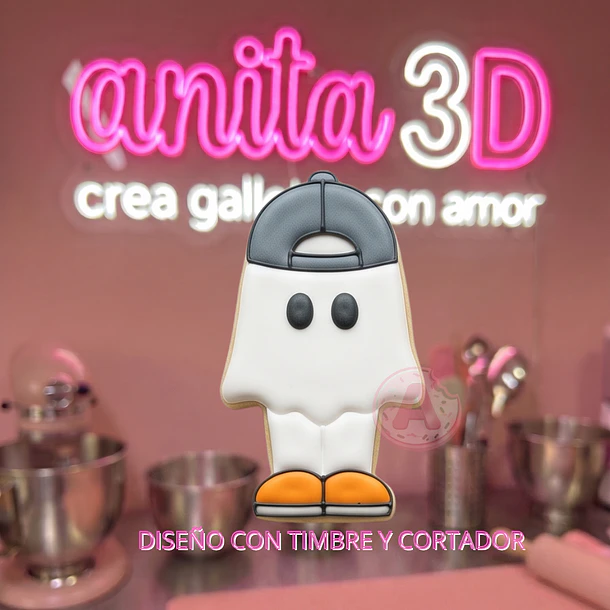  Fantasma con gorra 