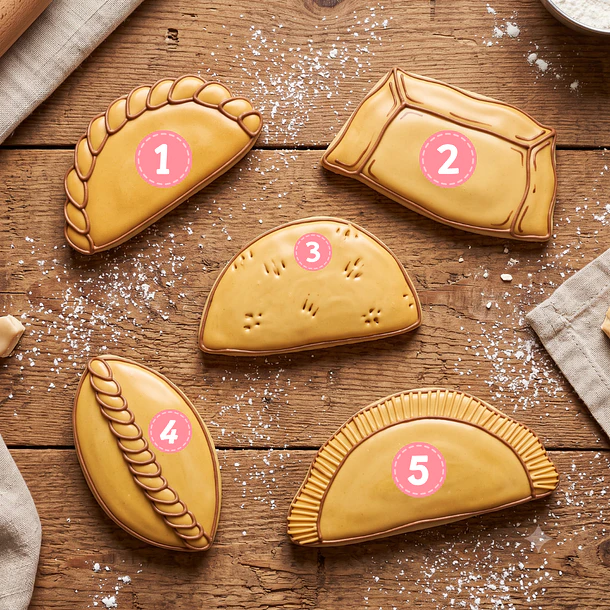 5 TIPOS DE EMPANADAS  
