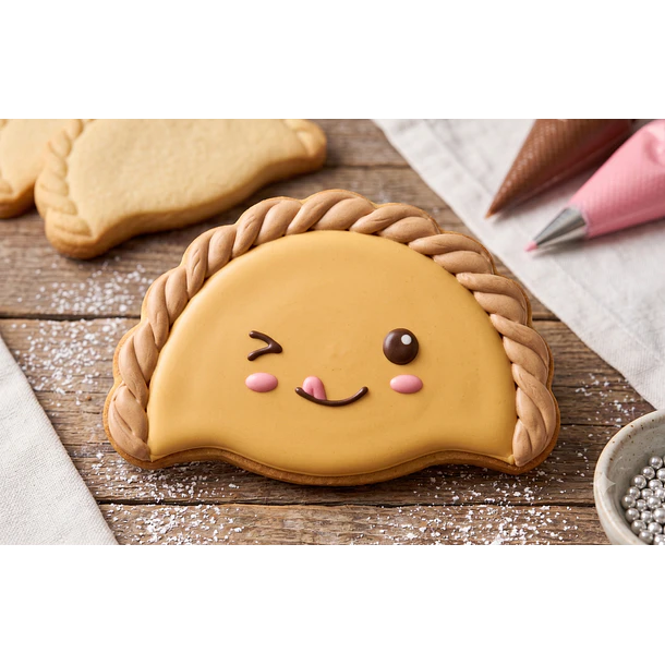 Empanada con carita  