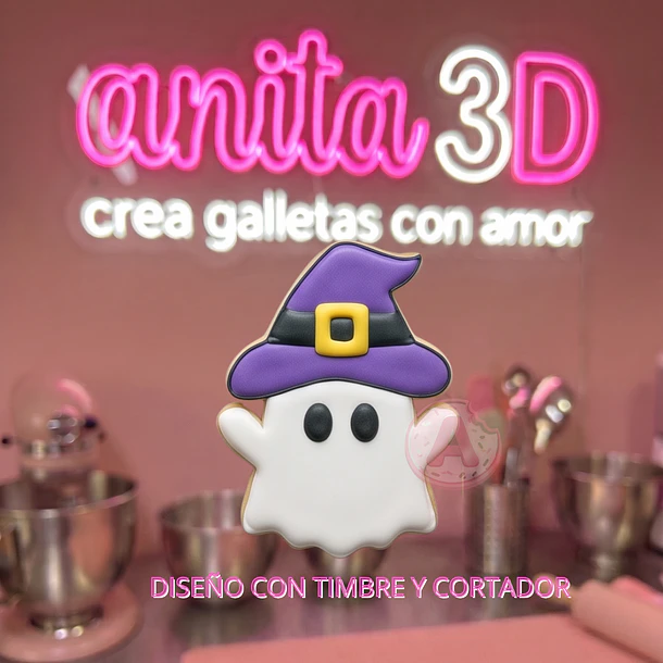 Fantasma con gorro  