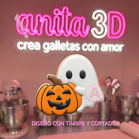 Fantasma con calabaza