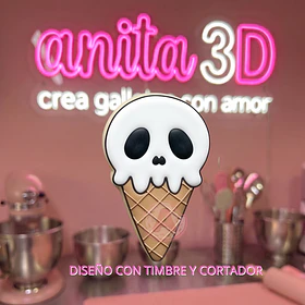 Helado de calavera 
