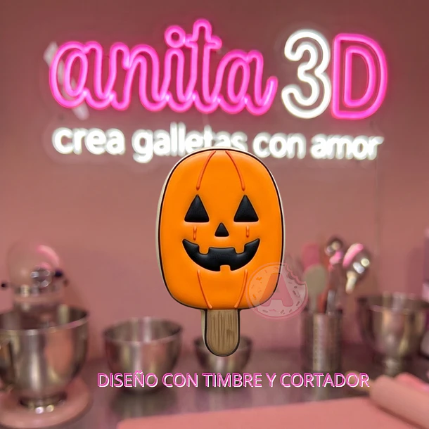 Paleta de calabaza  
