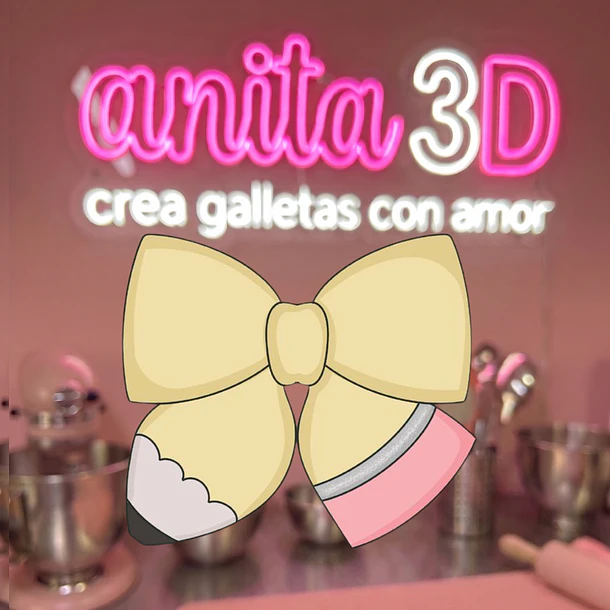 lapiz moñito  