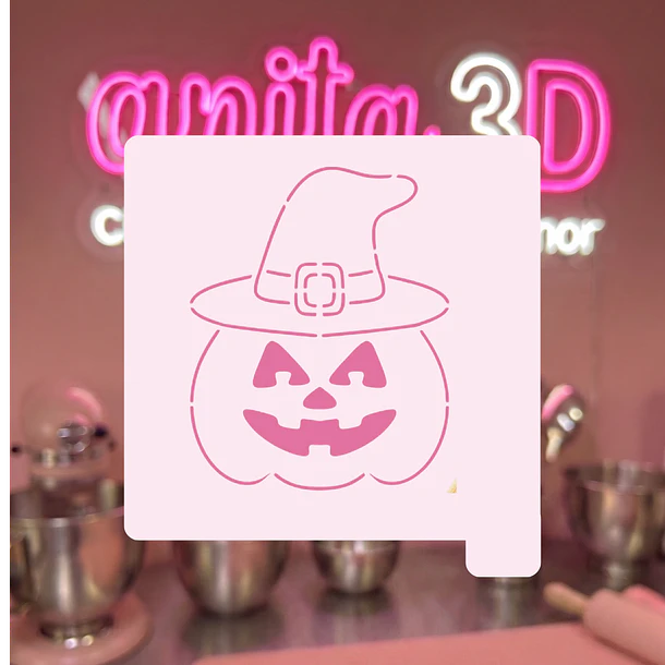 stencil calabaza 