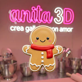 muñeco de jengibre 
