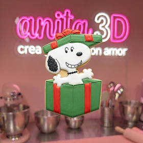 Snoopy en regalo 