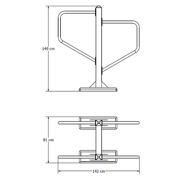 PARALELA DOBLE BÁSICA