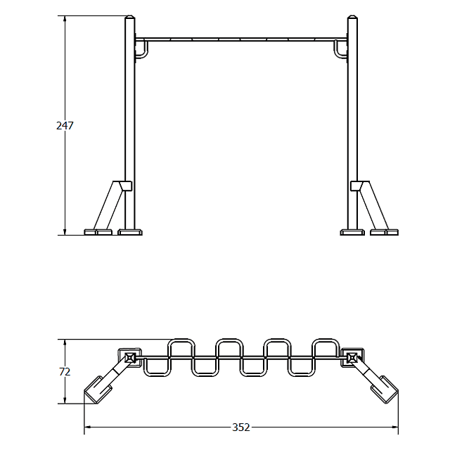 BARRA DE MONO  - SERPIENTE 