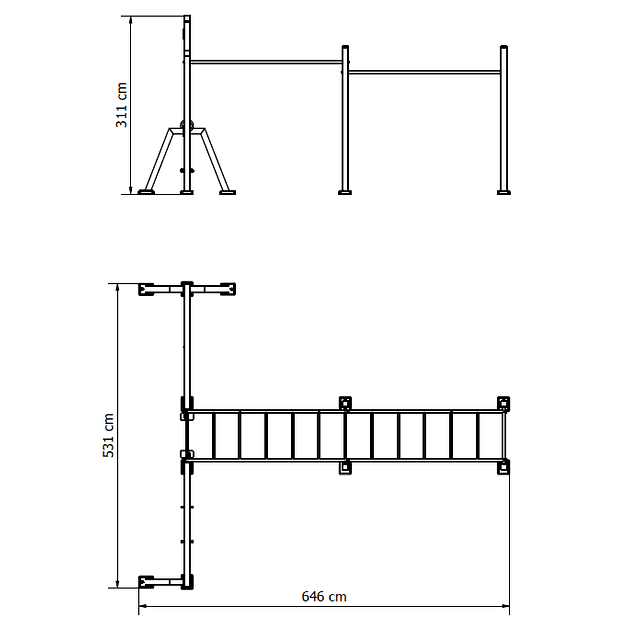 CALISTENIA MOD PASAMANOS CON SOGA Y ANILLAS 