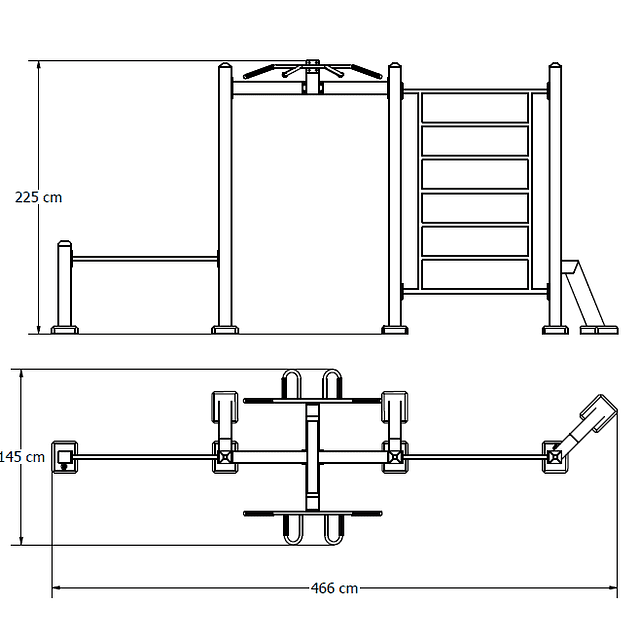 CALISTENIA MOD ESPALDERA Y BARRAS 