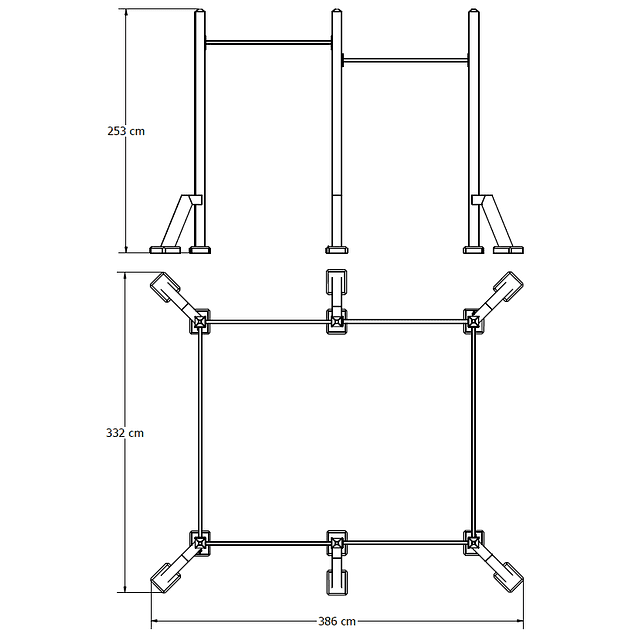 CALISTENIA MOD CUADRILATERO SW 6 USUARIOS