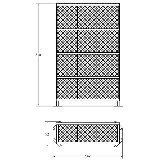  GYMBOX (CASILLERO DEPORTIVO)