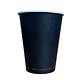 Vasos de papel Compostables NEGROS 12oz- 1 capa - Miniatura 1