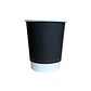 Vasos de papel Compostables NEGROS 8oz- Doble capa - Miniatura 1