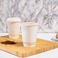 Vasos de papel Compostables Blanco 12oz- Doble capa - Miniatura 2
