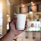 Vasos de papel Compostables Blancos 6oz- 1 capa - Miniatura 2