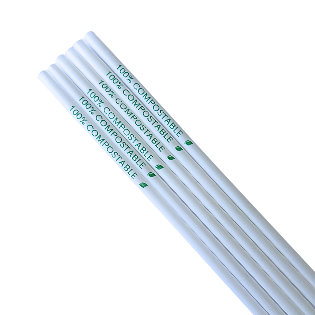Bombillas PLA 6mm Blancas Impresas