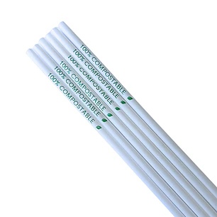 Bombillas PLA 6mm Blancas Impresas