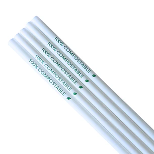 Bombillas PLA 8mm Blancas Impresas