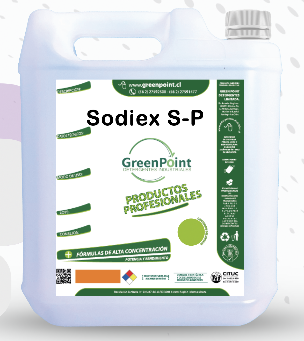 Sodiex S-P - Solvente dielectrico sin punto de inflamación