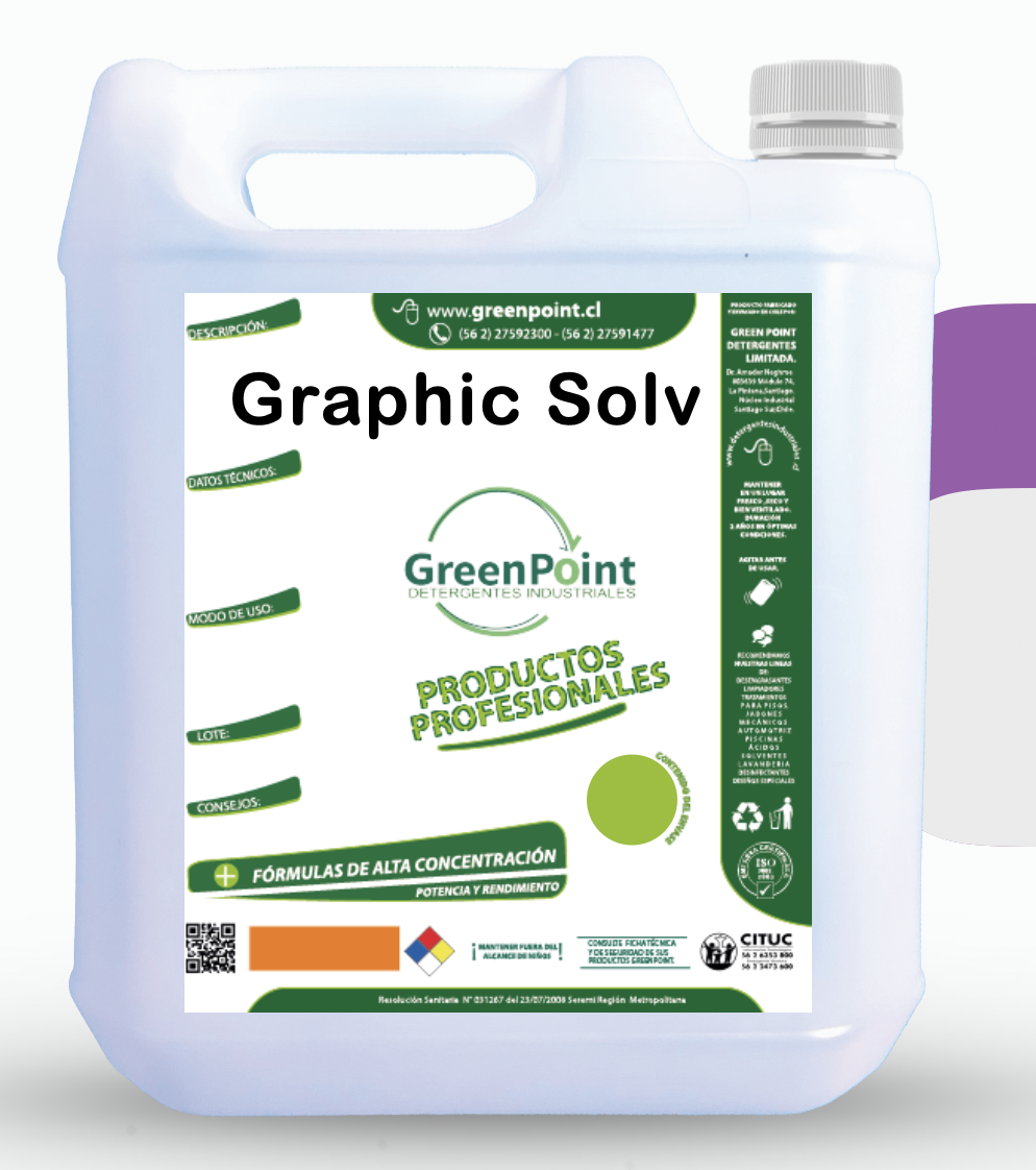 Graphic Solv - Solvente para imprenta