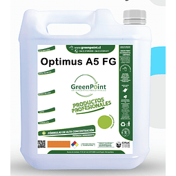 Optimus A5 FG - Detergente desinfectante food grade 5.000 p.p.m food grade