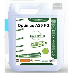 Optimus A25 FG - Detergente desinfectante food grade 5.000 p.p.m food grade