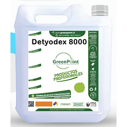 Detyodex 8.000 - Detergente desinfectante yodado 8.000 p.p.m