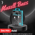 Maxell Bass - Auriculares inalámbricos con micrófono - Blanco 1