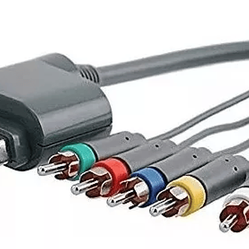 Cable Audio Y Video Componente Compatible Para Xbox 360